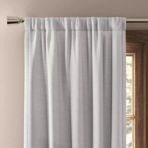 Threshold Blackout Henna Rod Pocket Curtain Panel 50x63" White (Snag)*